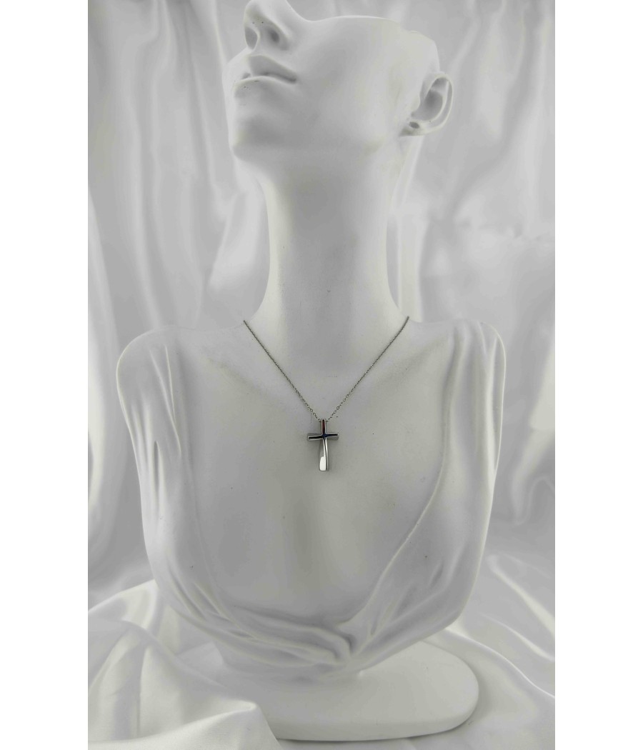 Σταυρός Minimal σε Χρυσά και Ασημί